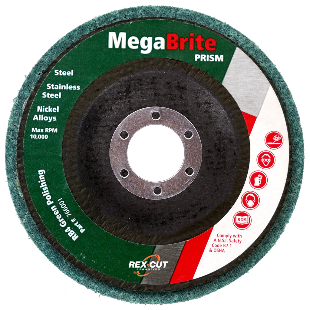 MegaBrite PRISM Type 27 Green Polishing disc 766001