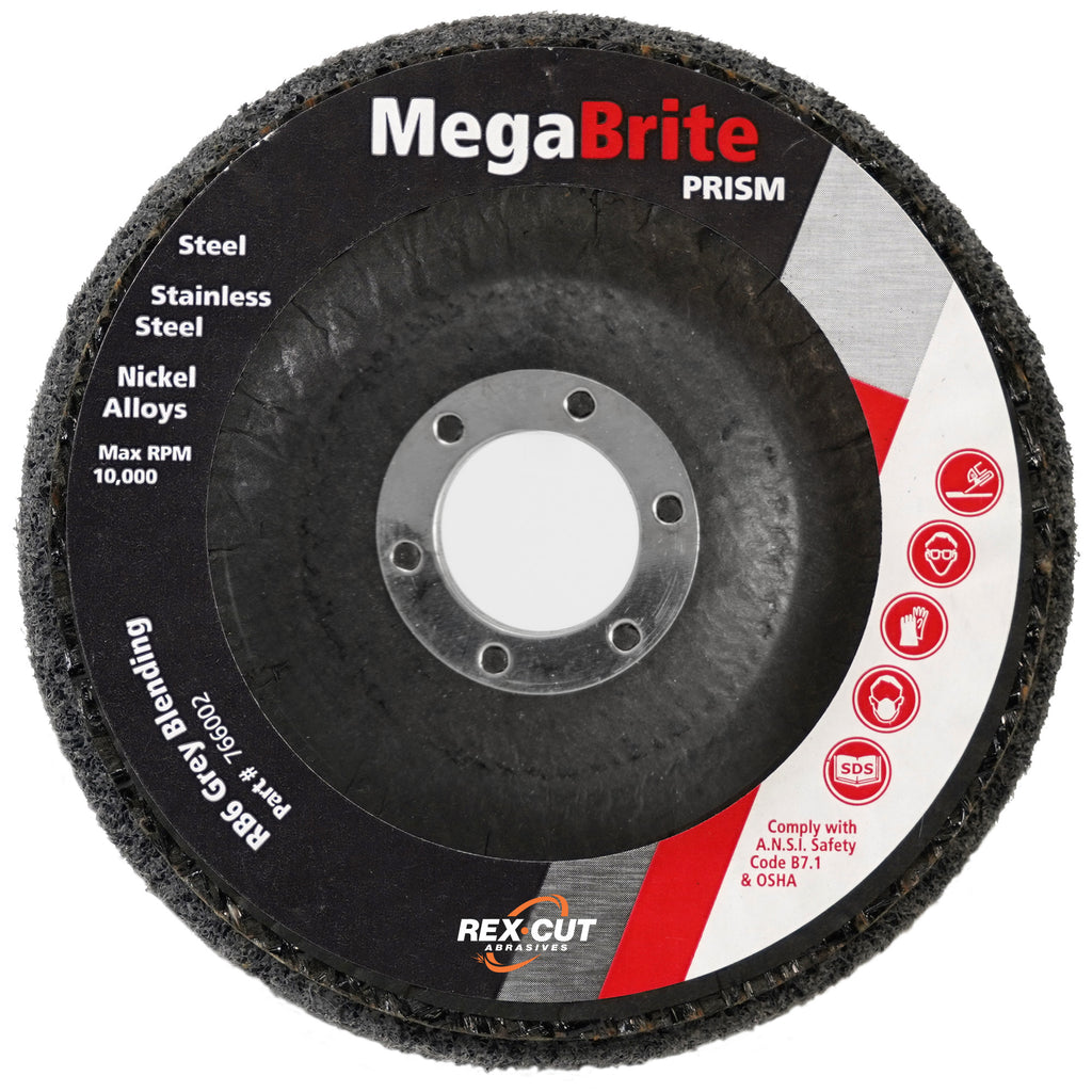 MegaBrite PRISM Type 27 Grey Blending disc 766002