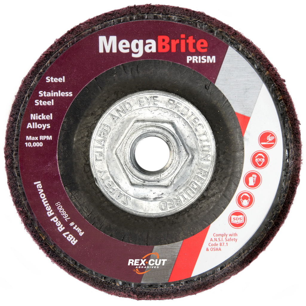 MegaBrite PRISM Type 27 Red Removal disc 766008